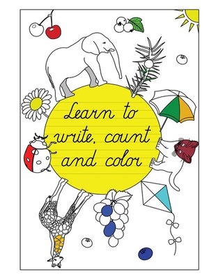 cover image of Learn to write  count and color